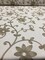 1 Yard Everett Natural Floral Embroidered Cotton Blend Fabric 54 Inches Wide